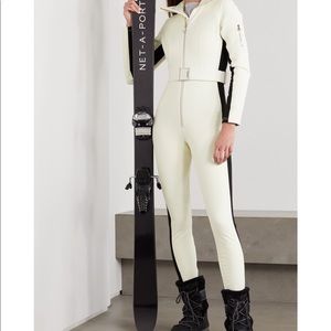 Cordova ski suit white black nwt
